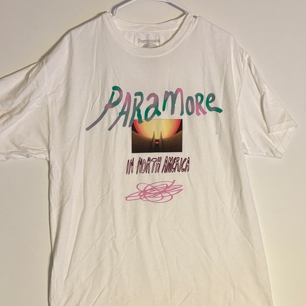 White Graphic Tee